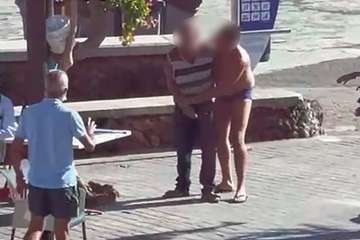  Pelea en Melenara a la vista de todos/TA.